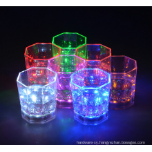 OEM Colorful LED Sensor Shining Drinking Cup for Promotion